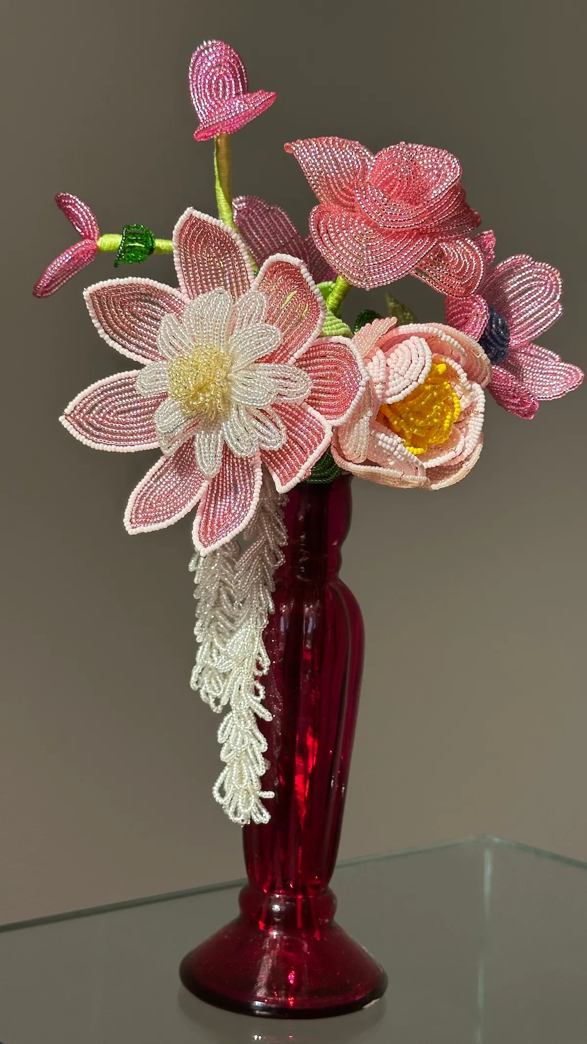 Blush Cloud Luxury Flower Bouquet – Handcrafted Floral Decor – 8 Stems | POLEN